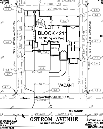 Site and drainage design